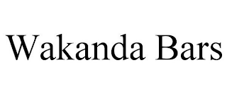 WAKANDA BARS