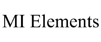 MI ELEMENTS