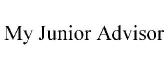 MY JUNIOR ADVISOR