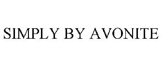SIMPLY BY AVONITE
