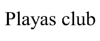 PLAYAS CLUB