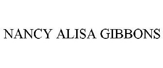 NANCY ALISA GIBBONS