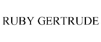 RUBY GERTRUDE
