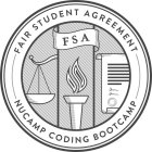 FAIR STUDENT AGREEMENT FSA NUCAMP CODING BOOTCAMP