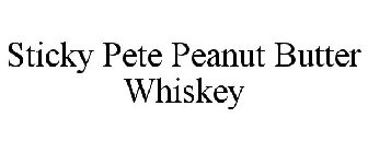 STICKY PETE PEANUT BUTTER WHISKEY