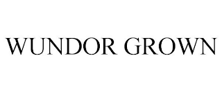 WUNDOR GROWN