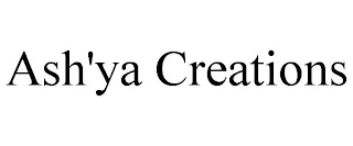 ASH'YA CREATIONS