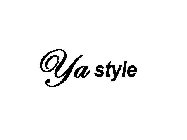 YA STYLE