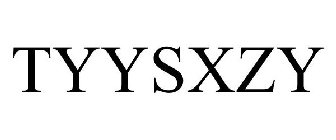 TYYSXZY