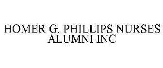 HOMER G. PHILLIPS NURSES ALUMNI INC