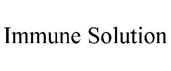 IMMUNE SOLUTION