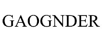 GAOGNDER