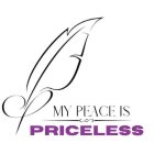 MY PEACE IS PRICELESS