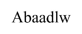ABAADLW