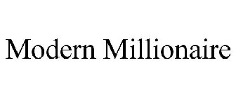 MODERN MILLIONAIRE