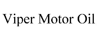 VIPER MOTOR OIL