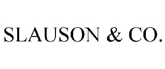 SLAUSON&CO.
