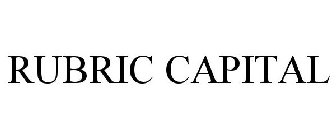RUBRIC CAPITAL
