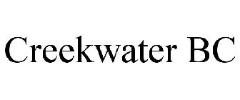 CREEKWATER BC