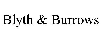 BLYTH & BURROWS