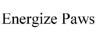 ENERGIZE PAWS