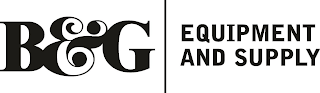 B&G EQUIPMENT AND SUPPLY