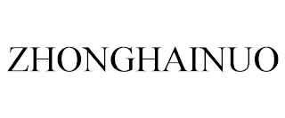 ZHONGHAINUO