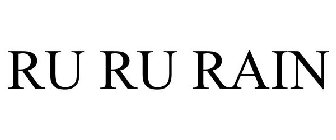 RU RU RAIN