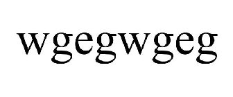 WGEGWGEG