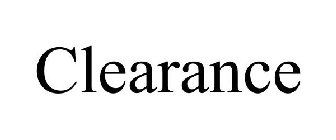 CLEARANCE