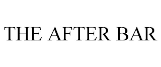 THE AFTER BAR