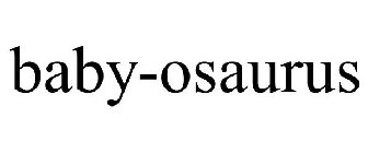BABY-OSAURUS