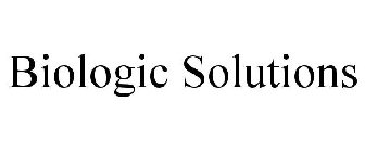 BIOLOGIC SOLUTIONS