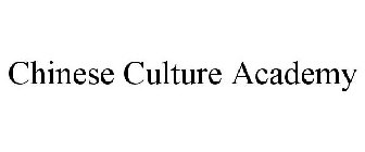CHINESE CULTURE ACADEMY