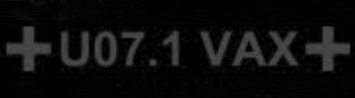 + U07.1 VAX +