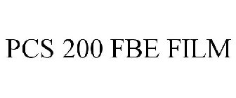 PCS 200 FBE FILM