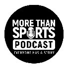 MORE THAN SPORTS PODCAST EVERYONE HAS A STORY