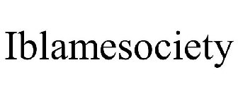 IBLAMESOCIETY