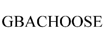GBACHOOSE