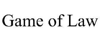 GAME OF LAW