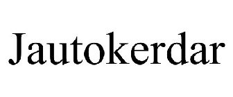 JAUTOKERDAR
