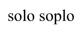 SOLO SOPLO