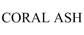 CORAL ASH