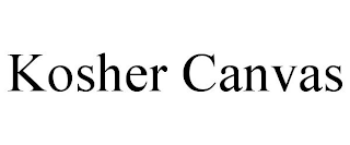 KOSHER CANVAS