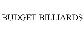 BUDGET BILLIARDS