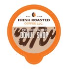 EST. 2009 FRESH ROASTED COFFEE LLC. FRC ORGANIC DONUT SHOP