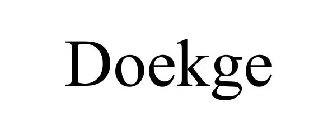 DOEKGE