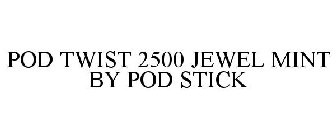 POD TWIST 2500 JEWEL MINT BY POD STICK