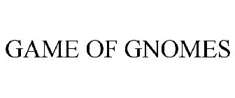 GAME OF GNOMES