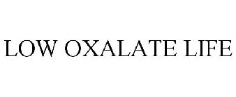 LOW OXALATE LIFE
